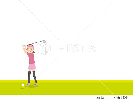 女子ゴルフ選手 女子ゴルフ選手 7669840