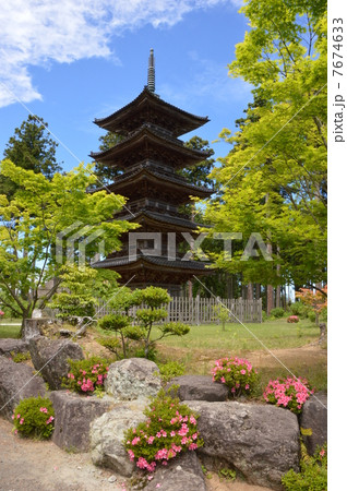 佐渡　妙宣寺の６月 7674633