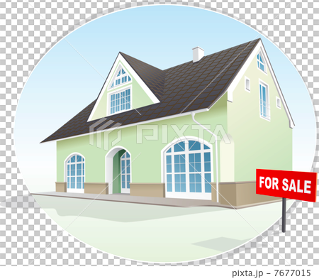 Home, house, realty, sign for sale. Vector illustration Home, house, realty, sign for sale. Vector illustration 7677015