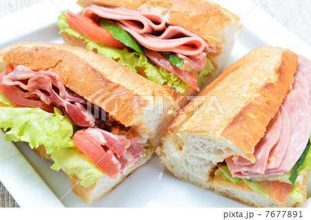サンドイッチ サンドイッチ 7677891