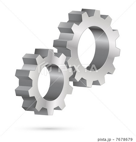 Chrome gearwheel  7678679