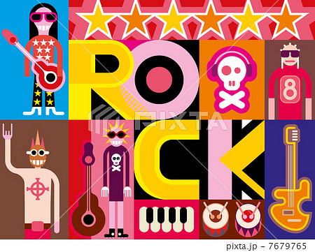Rock And Rollのイラスト素材