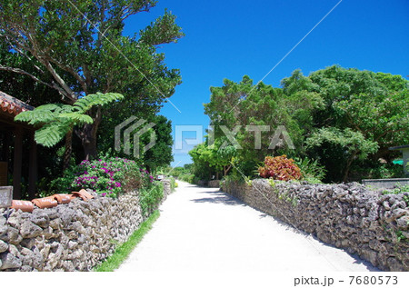 竹富島 集落 竹富島 集落 7680573