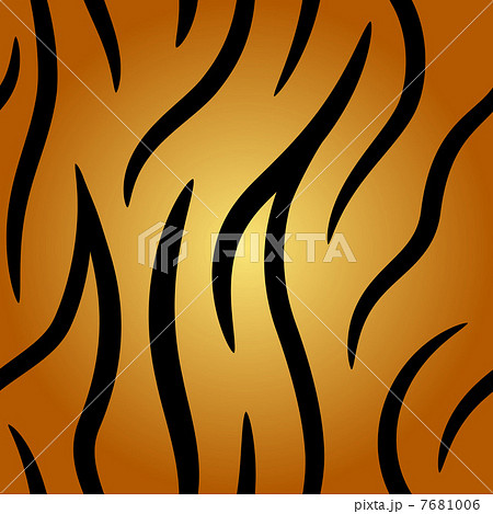 Seamless tiger fell vector pattern. 7681006
