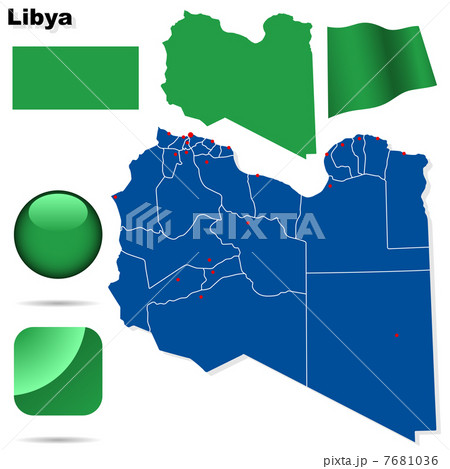 Libya vector set. 7681036