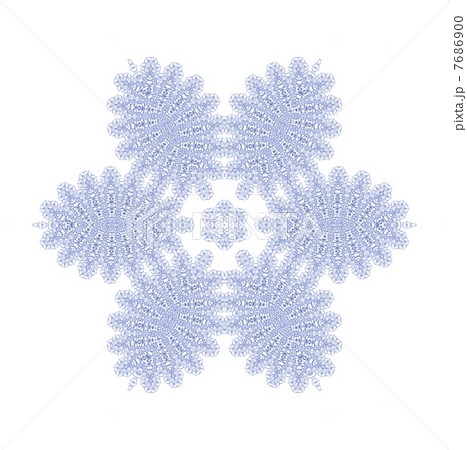 Abstract snowflake 7686900
