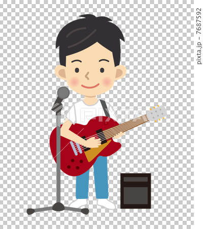 ギタリスト 7687592