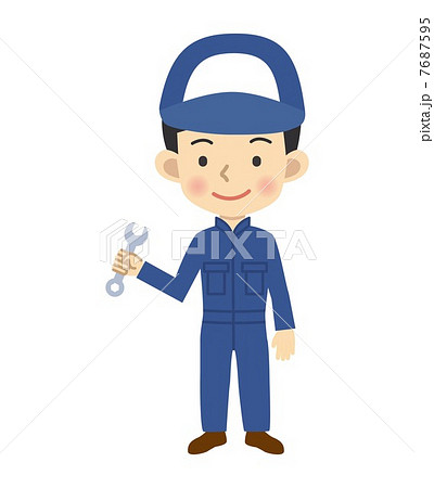 整備士 のイラスト素材