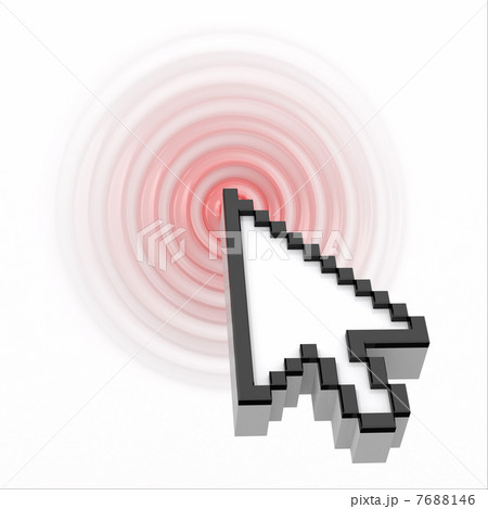 Click. Computer mouse cursor. 7688146