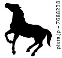 馬のシルエット 7688238