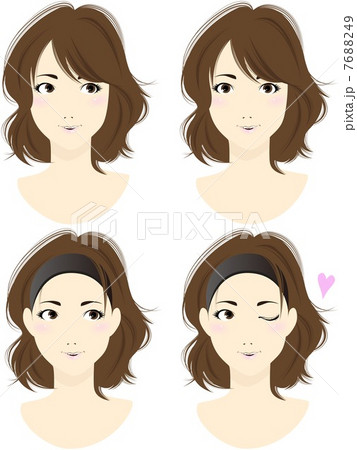 若い女性 7688249