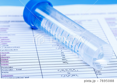 water in a test 7695088