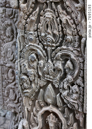 アンコールトム　壁画 7695193