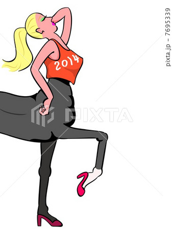 女性ケンタウルスのイラスト素材