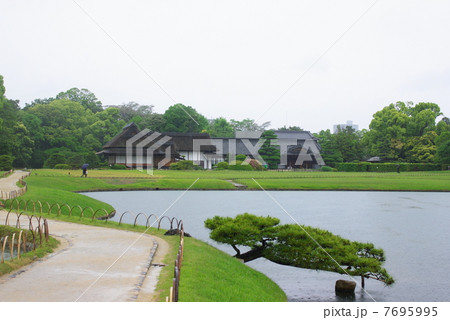 五月雨の後楽園 7695995