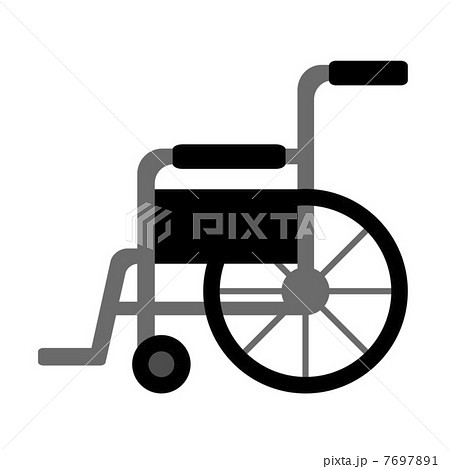 車椅子のイラスト素材