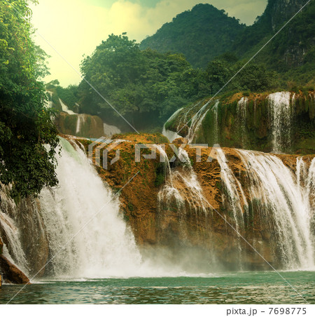 Waterfall in Vietnam Waterfall in Vietnam 7698775