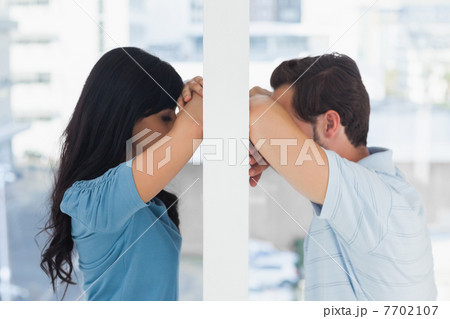 Depressed couple divided Depressed couple divided 7702107