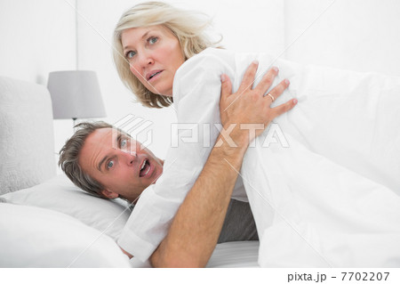 Shocked couple caught in the act Shocked couple caught in the act 7702207