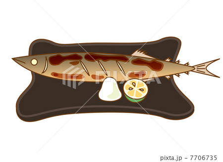 サンマの塩焼き 7706735