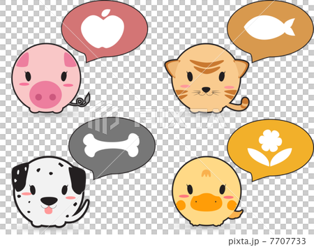 animal with balloon 7707733