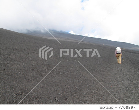 富士山の登山道 御殿場ルート 富士山の登山道 御殿場ルート 7708897
