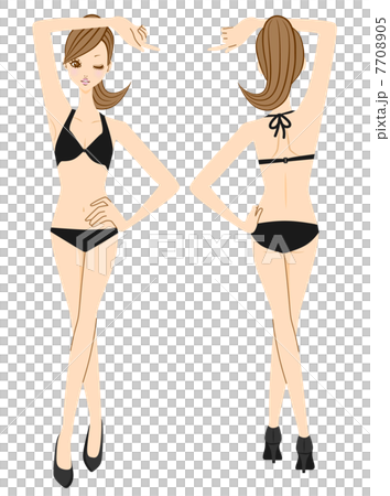 Female beauty whole body 7708905