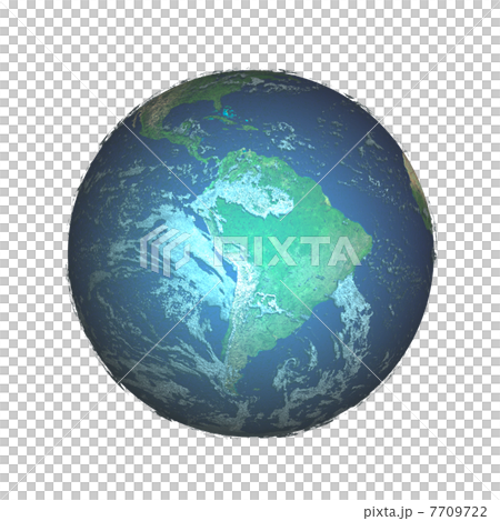 Earth (no background. South America 2) 7709722