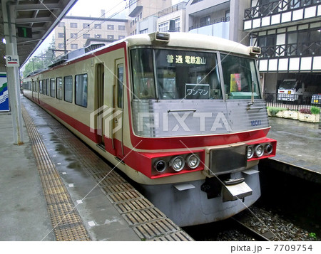 富山地方鉄道の16010形車両(富山県富山市) 富山地方鉄道の16010形車両(富山県富山市) 7709754