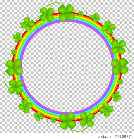Clover and rainbow ring Clover and rainbow ring 7710977