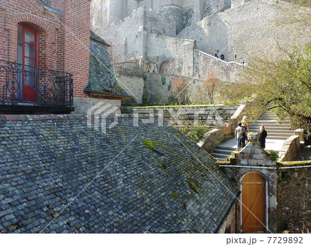 モンサンミシェル・モザイク 7729892