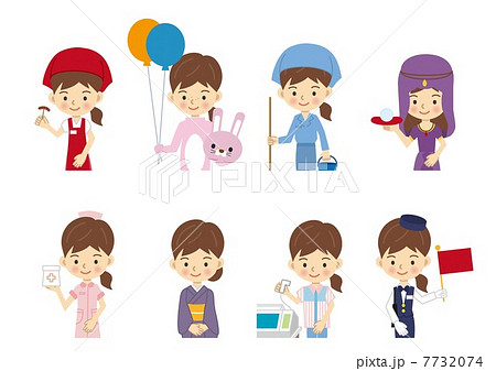 女性の職業　 7732074