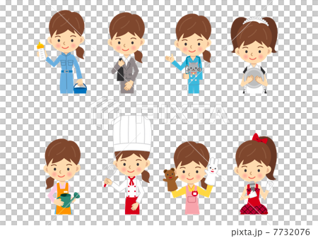 女性の職業　 7732076