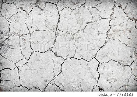 Dry cracked ground during drought 7733133