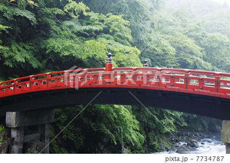 栃木県・春の日光二荒山神社・神橋 7734787