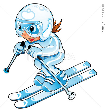 Baby Skier. 7734916