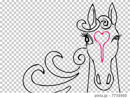 心臟標記馬 心臟標記馬 7738980