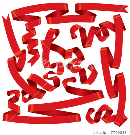Red ribbons Red ribbons 7740033