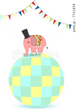 elephant rolling ball 7741858