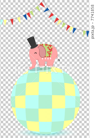 elephant rolling ball 7741858