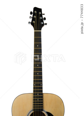 Acoustic guitar isolated Acoustic guitar isolated 7744833