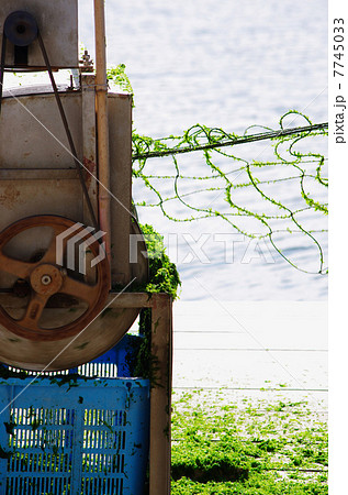 青海苔の収穫マシーン 7745033