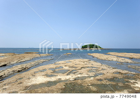 貝島と千畳敷 7749048