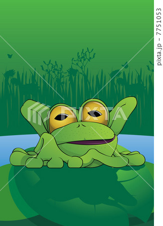 Fred The Frogのイラスト素材