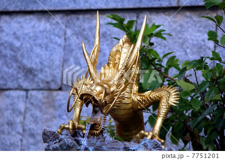 黄金の竜の口 金龍山福正寺 7751201