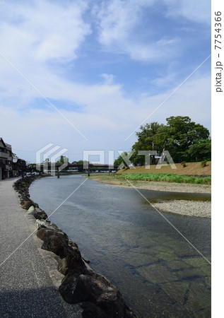 伊勢神宮手前の五十鈴川 伊勢神宮手前の五十鈴川 7754366