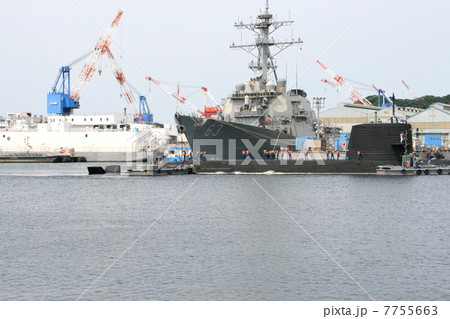 最新鋭潜水艦「そうりゅう」の入港風景 最新鋭潜水艦「そうりゅう」の入港風景 7755663