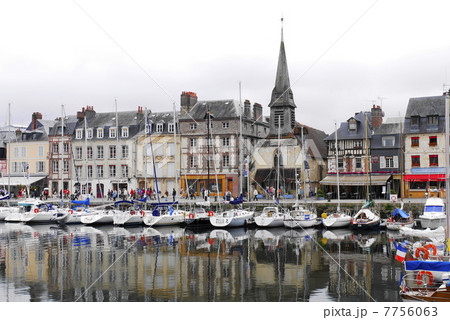 オンフルール　Honfleur　旧港 7756063