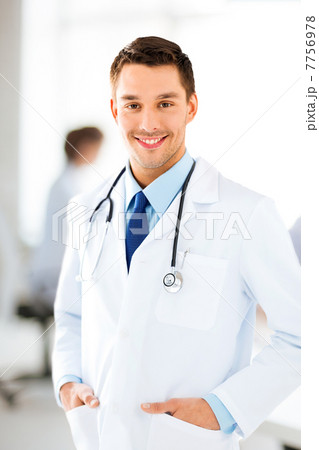 male doctor with stethoscope 7756978