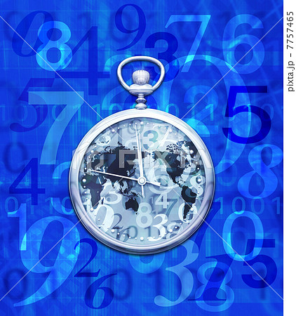 11時59分／世界地図の時計 7757465